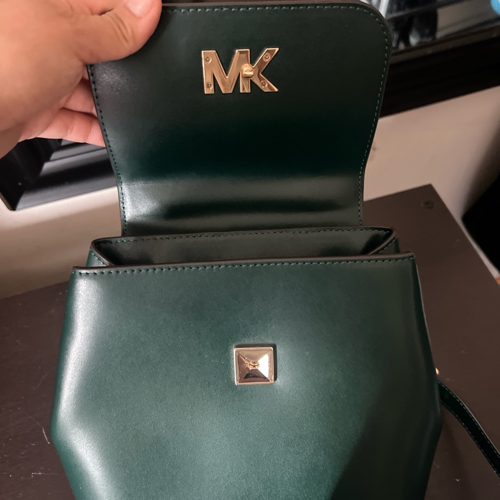 Michael Kors Emerald Green Backpack - Picture 6 of 7